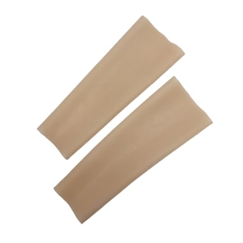 Wisfancy Silikon Falsche Arm Wade Ärmel Realistische Falsche Wade Bein Silikon Ärmel Concealar Abdeckung für Bein Pad Narbe Tattoo Geburtsmal Obskuration, Nackt von Wisfancy