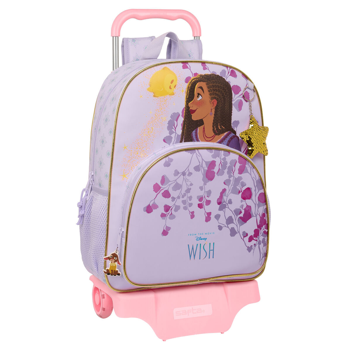 Schulrucksack mit Rollen Wish Lilac 33 x 42 x 14 cm Schulrucksack mit Rollen Wish Lilac 33 x 42 x 14 cm von Wish