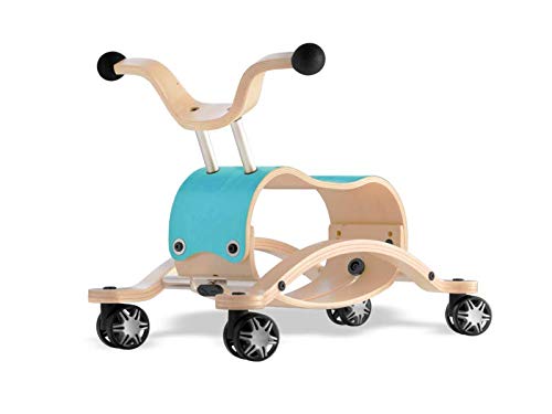 Wishbone Mini Flip, Top Aqua, Race Base mit Räder von Wishbone Bike