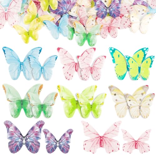 80 Stück Schmetterling Tortendeko, Farbig Kuchen Deko Essbar, Schmetterling Cupcake Deko, Esspapier Muffin Deko, Cupcake Toppers Mädchennge für torte, Schmetterling Deko für Geburtstag Hochzeit 80 Stück Schmetterling Tortendeko, Farbig Kuchen Deko Essbar, Schmetterling Cupcake Deko, Esspapier Muffin Deko, Cupcake Toppers Mädchennge für torte, Schmetterling Deko für Geburtstag Hochzeit von Wishstar