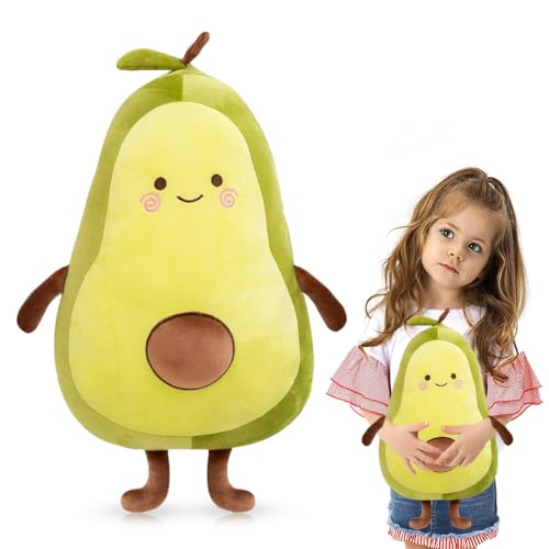 Wishstar Avocado Kissen 35cm, Kuscheltier Avocado, Kissen Stofftiere Kinder, Avocado Kissen weich, Avocado Umarmungskissen Geschenk für Jungen und Mädchen Wishstar Avocado Kissen 35cm, Kuscheltier Avocado, Kissen Stofftiere Kinder, Avocado Kissen weich, Avocado Umarmungskissen Geschenk für Jungen und Mädchen von Wishstar