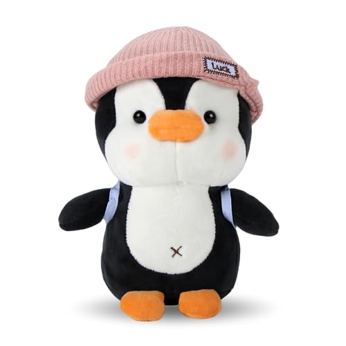 Wishstar Kuscheltier Pinguin Plüschtier für Kinder, Stofftier Schmusetier zum Kuscheln & Spielen, Plüschtier Pinguin Geschenk, Pudgy Penguins Plush Für Mädchen Jungen (Rosa 23cm) Wishstar Kuscheltier Pinguin Plüschtier für Kinder, Stofftier Schmusetier zum Kuscheln & Spielen, Plüschtier Pinguin Geschenk, Pudgy Penguins Plush Für Mädchen Jungen (Rosa 23cm) von Wishstar