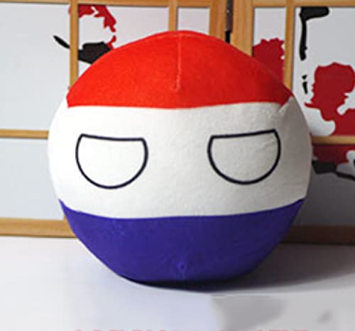 20 cm Polandball Plüschpuppen, Countryball UDSSR Usa Country Ball Stofftier, Anime Plüschkissen, Geburtstagsgeschenke Für Jungen Mädchen Niederlande von Wishtoy