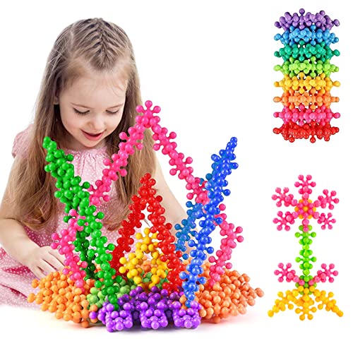 Wisplye Bausteine Lernspielzeug, 200 Teile Building Bricks Block, Ineinander Greifendes Spiel STEM Pädagogisches Montessori Spielzeug Geschenk für Kinder Jungen Mädchen ab 3 4 5 6 Jahren von Wisplye