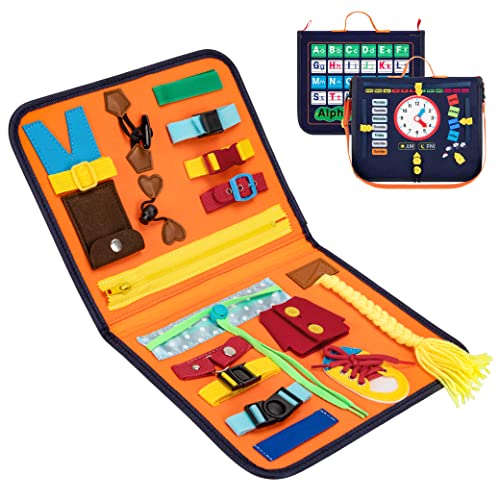 Wisplye Busy Board für Kleinkinder, Montessori Spielzeug, Activity Board Früherziehung Sensorik Lernspielzeug Baby ab 1 2 3 4 Jahre Mädchen Junge, Beschäftigt Board Grundkenntnisse Erlernen Wisplye Busy Board für Kleinkinder, Montessori Spielzeug, Activity Board Früherziehung Sensorik Lernspielzeug Baby ab 1 2 3 4 Jahre Mädchen Junge, Beschäftigt Board Grundkenntnisse Erlernen von Wisplye
