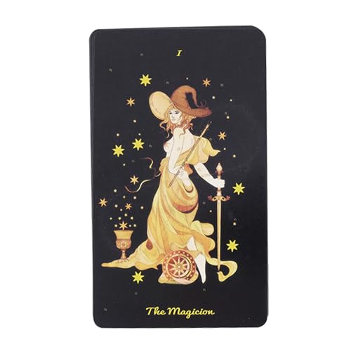 78 Polar Tarot Deck - Illustrierte Karten | Tarotkarten mit Einzigartigem Design | Meditation Wahrsagung Spirituelles Spiel | Englischer Text Wahrsagungsset für Anfänger und Profispieler von Wisylizv