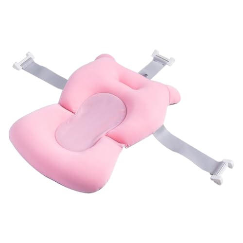 Baby-Badekissen für die Wanne – Verstellbares, rutschfestes Stützkissen mit Schnallen und 3 Sicherheitsgurten, bequeme Babypflegeunterlage für Badewanne, perfekt für Zuhause und Reisen Baby-Badekissen für die Wanne – Verstellbares, rutschfestes Stützkissen mit Schnallen und 3 Sicherheitsgurten, bequeme Babypflegeunterlage für Badewanne, perfekt für Zuhause und Reisen von Wisylizv