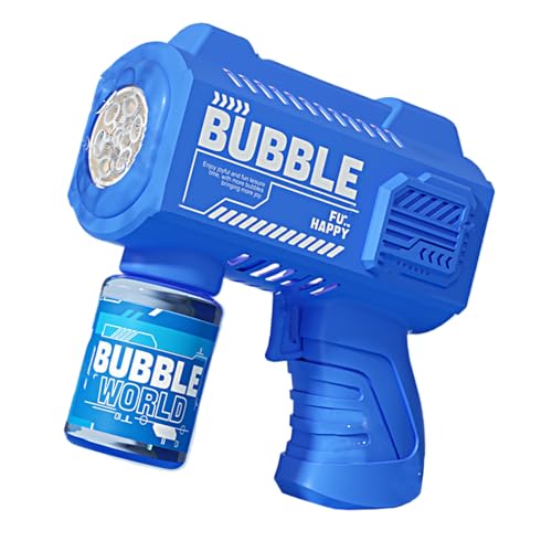 Bubble Machine - 6,5 cm Blasen Von Blasen | Bolla Automatische Maschine | Kompakter Laptop Mit Lichtern Für Kinder Garten Hochzeit Strandoberfläche von Wisylizv