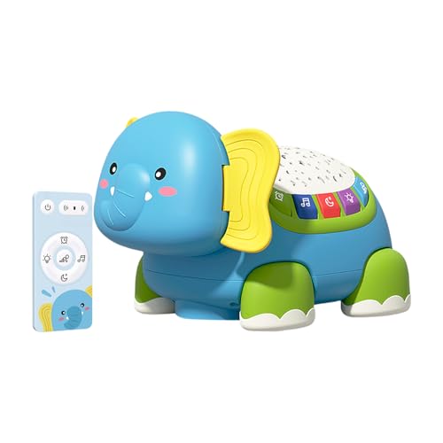 Crawling Toy - Sound Toy | Baby Toys | Electric Elephant with Light Music | 12.5cm Interactive Learning Toy for Boys Girls | Early Education Motor Skill Development for Home & Nursery Crawling Toy - Sound Toy | Baby Toys | Electric Elephant with Light Music | 12.5cm Interactive Learning Toy for Boys Girls | Early Education Motor Skill Development for Home & Nursery von Wisylizv
