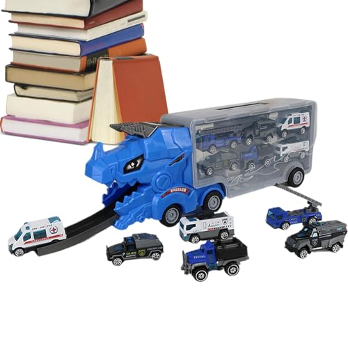 Dinosaurier -LKW, Transport Dinosaurier Truck - Dinosaurierform Ejektion Race Track Car Transporter Truck - Fahrzeug -Rennsets, Slot -Rennstrecken und Zubehör, Kinderfahrzeug -Playsets von Kindern Dinosaurier -LKW, Transport Dinosaurier Truck - Dinosaurierform Ejektion Race Track Car Transporter Truck - Fahrzeug -Rennsets, Slot -Rennstrecken und Zubehör, Kinderfahrzeug -Playsets von Kindern von Wisylizv