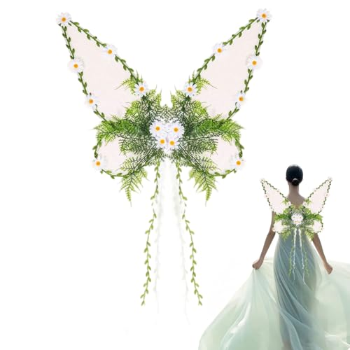 Elfenflügel Erwachsene,Realistische Flügel Für Kostüm - Festzubehör Für Bühnenauftritte Party Weihnachten Halloween Karneval Makeup Elfenflügel Erwachsene,Realistische Flügel Für Kostüm - Festzubehör Für Bühnenauftritte Party Weihnachten Halloween Karneval Makeup von Wisylizv