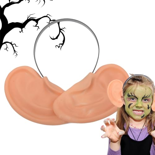 Große Ohren am Stirnband - Riesen Neuheit Comedy Ohrs | PVC -Kunststoff Easy Cleaning Kostümzubehör | Übergroßer Halloween -Kopfschmuck für Kinder und Erwachsene | Party -Rollenspiele Requisiten Große Ohren am Stirnband - Riesen Neuheit Comedy Ohrs | PVC -Kunststoff Easy Cleaning Kostümzubehör | Übergroßer Halloween -Kopfschmuck für Kinder und Erwachsene | Party -Rollenspiele Requisiten von Wisylizv