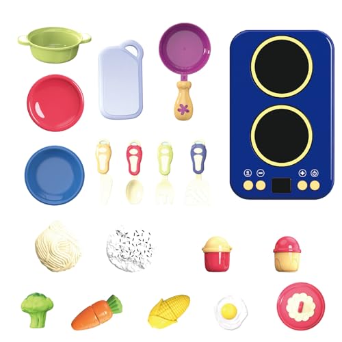 Kinder Spielen Essen, Kinder Kücher Playset, Küchenrollenspielzeug mit und Licht, Realistisches Bildungsspiel vorgibt Spiel für Kindergarten Kindergarten Mädchen Geburtstagsgeburtstag Kinder Spielen Essen, Kinder Kücher Playset, Küchenrollenspielzeug mit und Licht, Realistisches Bildungsspiel vorgibt Spiel für Kindergarten Kindergarten Mädchen Geburtstagsgeburtstag von Wisylizv