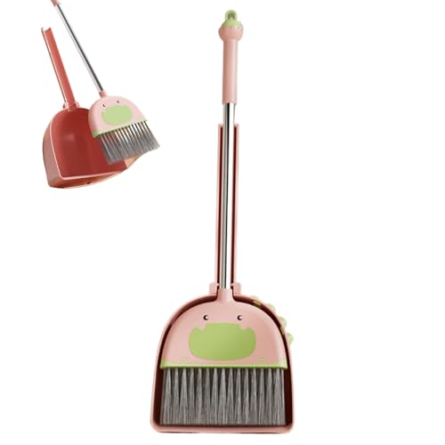 Kinderreinigungsset - 56 cm Haushalt, So Tun Sie Das Spiel Set | Besenset Spielen | Edelstahl -Spielzeugbesen Mit Dustpan Combo Set | Stellen Sie Sich Vor von Wisylizv
