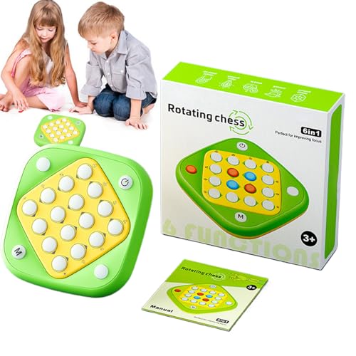Schachspiel | Schach als Desktop-Puzzle und Strategiespiele - Drehbares Multifunktions-Logikspiel Für Familienabende Partys Und Geschenkidee Erwachsene Und Kinder Schachspiel | Schach als Desktop-Puzzle und Strategiespiele - Drehbares Multifunktions-Logikspiel Für Familienabende Partys Und Geschenkidee Erwachsene Und Kinder von Wisylizv