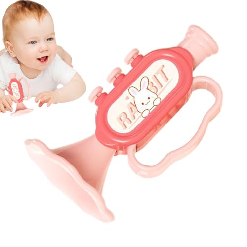 Trompeta de Juguete para Niños - Instrumento Musical Infantil │ Trompeta de Plásticco Colorida │ Juguete de Música para Fiestas, Cumpleaños y Eventos │ Portátil y Seguro para Niños Pequeeños von Wisylizv