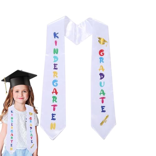 Vorschulabschluss gestohlen - Kindergarten Prek Sash | Unisex Kids Plain Satin Cape | Doppelschicht Gedruckter Ehrenband | Schultergurt | Kinder Graduatiion Belt für Preisveranstaltungen | Vorschulabschluss gestohlen - Kindergarten Prek Sash | Unisex Kids Plain Satin Cape | Doppelschicht Gedruckter Ehrenband | Schultergurt | Kinder Graduatiion Belt für Preisveranstaltungen | von Wisylizv