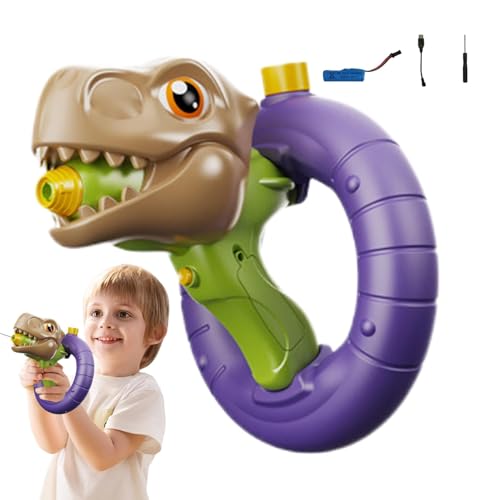 Wasser Squirter für Kinder, Wasser -Squirter | Elektrischer Dinosaurierhai -Wassersprühgerät | Wiederaufladbares spitzen Poolspielzeug, 900 ml Tanksäure -Sommer -Party -Gefälligkeiten für Swimmingpool Wasser Squirter für Kinder, Wasser -Squirter | Elektrischer Dinosaurierhai -Wassersprühgerät | Wiederaufladbares spitzen Poolspielzeug, 900 ml Tanksäure -Sommer -Party -Gefälligkeiten für Swimmingpool von Wisylizv