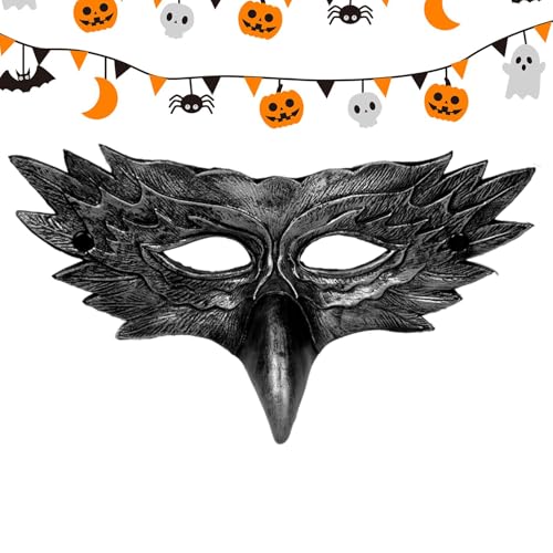 Wisylizv Halloween Gesichtsmaske | Adlermaske für Cosplay & Kostümpartys - Rollenspiel Maskerade für Halloween, Karneval und Festivals Wisylizv Halloween Gesichtsmaske | Adlermaske für Cosplay & Kostümpartys - Rollenspiel Maskerade für Halloween, Karneval und Festivals von Wisylizv