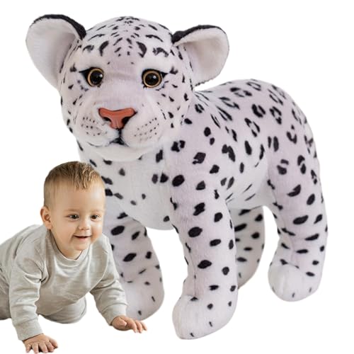 Wisylizv Kuscheltier-Tigerpuppe,Plüsch-Tigerpuppe - Weiches Tiger-Stofftier, süßes Plüschspielzeug | Wildes Dekokissen mit Zootier-Stoffpuppe für Sofa und Wohnzimmer von Wisylizv