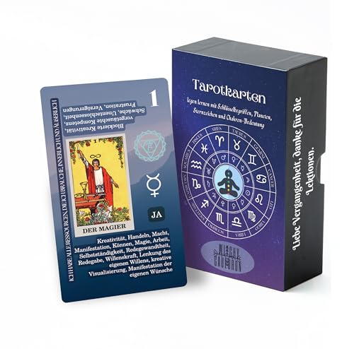 Witchy Cauldron Tarotkarten mit Buck für Anfänger, Tarotkarten Deutsch Witchy Cauldron Tarotkarten mit Buck für Anfänger, Tarotkarten Deutsch von Witchy Cauldron