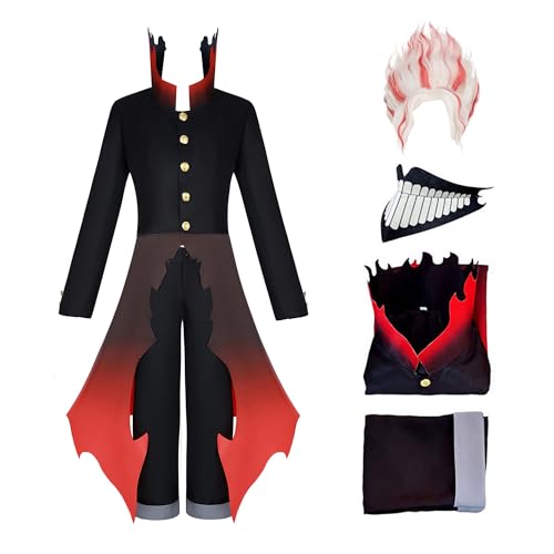 Witorya Okarun Cosplay Kostüm Ken Takakura Anime High School Jacke Hose Outfit Brille Maske mit Perücke für Männer Witorya Okarun Cosplay Kostüm Ken Takakura Anime High School Jacke Hose Outfit Brille Maske mit Perücke für Männer von Witorya