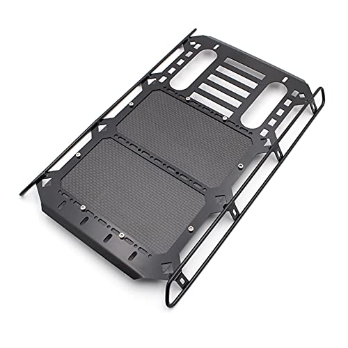Wivplex 1 Satz Dachgepäckträger-Oberregal 1/10 RC Crawler Car, for Traxxas, TRX4 G500, for, Simulationsmetall mit Kohlefaserplatte Dachgepäckträger für Spielzeugautos Wivplex 1 Satz Dachgepäckträger-Oberregal 1/10 RC Crawler Car, for Traxxas, TRX4 G500, for, Simulationsmetall mit Kohlefaserplatte Dachgepäckträger für Spielzeugautos von Wivplex