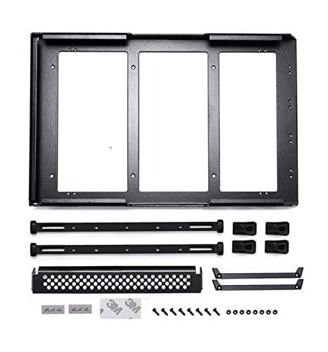 Wivplex DJ, for Traxxas, TRX4 Metallrahmen-Gepäckträger 1:10 Wrangler TRX6 Typ C RC Autozubehör Teile Carro De Control Remoto Dachgepäckträger für Spielzeugautos Wivplex DJ, for Traxxas, TRX4 Metallrahmen-Gepäckträger 1:10 Wrangler TRX6 Typ C RC Autozubehör Teile Carro De Control Remoto Dachgepäckträger für Spielzeugautos von Wivplex