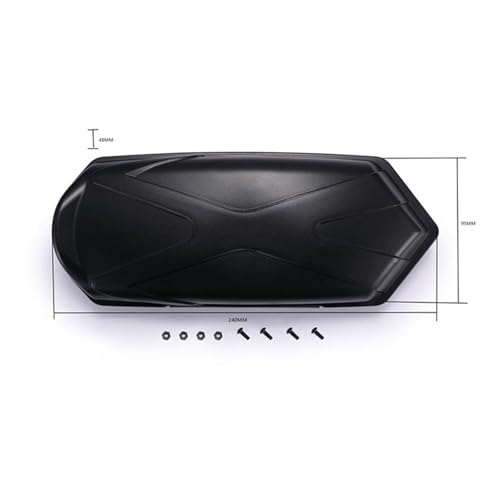 Wivplex DJ 1/10 Dachgepäckträger, for Traxxas, TRX4 Bronco Defender SCX10 III TRX6 SUV 6X6 G63 RC Auto Upgrade Zubehör Rc Carros Dachgepäckträger für Spielzeugautos(Luggage) von Wivplex