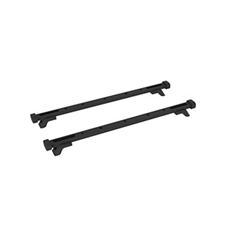 Wivplex DJ 1/10 Metall Dach Schlank Warrior Gepäck Rahmen Schmales Dach Gepäck Rack Halb Rack SCX10 III RC Auto Teile Carro De Control Remoto Dachgepäckträger für Spielzeugautos(Double Rail) von Wivplex