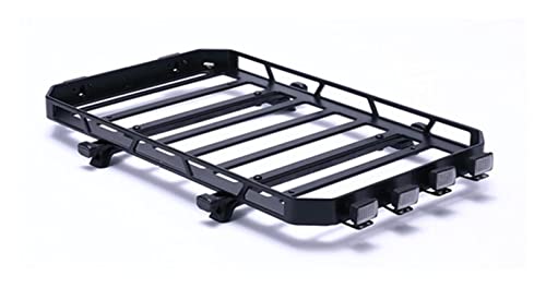 Wivplex DJ 1/10 Metallgepäckrahmen Gepäckträger, for Traxxas, TRX4 Bronco, for Axial, TRX6 Dachhalterung RC Auto Upgrade Zubehör Teile Rc Carros Dachgepäckträger für Spielzeugautos(Luggagefront light) Wivplex DJ 1/10 Metallgepäckrahmen Gepäckträger, for Traxxas, TRX4 Bronco, for Axial, TRX6 Dachhalterung RC Auto Upgrade Zubehör Teile Rc Carros Dachgepäckträger für Spielzeugautos(Luggagefront light) von Wivplex