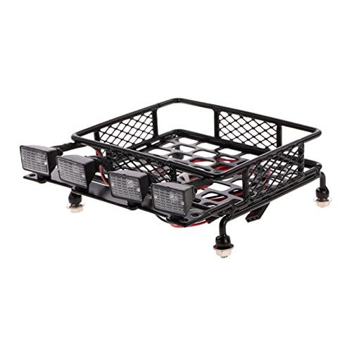 Wivplex Dachgepäckträger 1/10 RC Auto Crawler Truck, for Axial, SCX10 D90 110, for Traxxas, TRX-4, for Tamiya, for HSP Dachgepäckträger für Spielzeugautos Wivplex Dachgepäckträger 1/10 RC Auto Crawler Truck, for Axial, SCX10 D90 110, for Traxxas, TRX-4, for Tamiya, for HSP Dachgepäckträger für Spielzeugautos von Wivplex