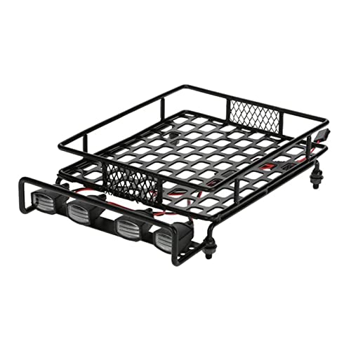 Wivplex Dachgepäckträger Lichtleiste Wrangler, for Tamiya, CC01, for Axial, SCX10 Gepäckträger aus Aluminiumlegierung Autodachträger Dachgepäckträger für Spielzeugautos Wivplex Dachgepäckträger Lichtleiste Wrangler, for Tamiya, CC01, for Axial, SCX10 Gepäckträger aus Aluminiumlegierung Autodachträger Dachgepäckträger für Spielzeugautos von Wivplex