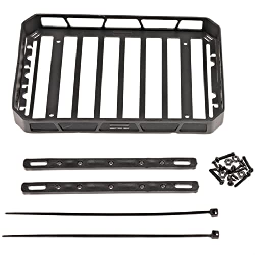 Wivplex Gepäckplatte aus Metall 1/24, for Axial, SCX24 Rc Car Dachgepäckträger für Spielzeugautos(A) von Wivplex