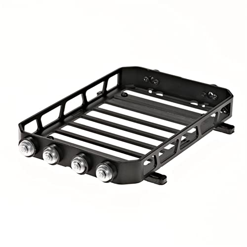 Wivplex Gepäckplatte aus Metall 1/24, for Axial, SCX24 Rc Car Dachgepäckträger für Spielzeugautos(B) von Wivplex