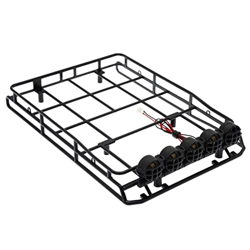 Wivplex Gepäckträger Dachgepäckträger MN D90 D99S MN98 MN99S MN-90 1/12 RC Auto Dachgepäckträger für Spielzeugautos Wivplex Gepäckträger Dachgepäckträger MN D90 D99S MN98 MN99S MN-90 1/12 RC Auto Dachgepäckträger für Spielzeugautos von Wivplex