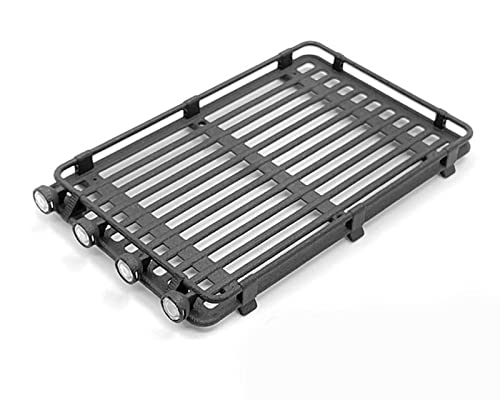 Wivplex Gepäckträger aus Nylonmaterial, Gepäckplatte mit Dekorationslicht, for Axial, SCX24, for Chevrolet, C10 Rc Car Dachgepäckträger für Spielzeugautos Wivplex Gepäckträger aus Nylonmaterial, Gepäckplatte mit Dekorationslicht, for Axial, SCX24, for Chevrolet, C10 Rc Car Dachgepäckträger für Spielzeugautos von Wivplex