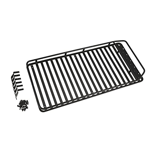 Wivplex Metall Dach Rack Gepäck Träger 1/10 RC Auto SCX10, for RC4WD, D90 Klettern Crawler RC Auto Ersatzteile Zubehör Komponente Dachgepäckträger für Spielzeugautos Wivplex Metall Dach Rack Gepäck Träger 1/10 RC Auto SCX10, for RC4WD, D90 Klettern Crawler RC Auto Ersatzteile Zubehör Komponente Dachgepäckträger für Spielzeugautos von Wivplex