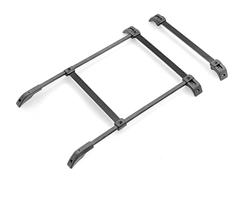 Wivplex Metall-Gepäckplatte/oberer Gepäckträger CChand TRX4 New Bronco Dachgepäckträger für Spielzeugautos(C245) von Wivplex