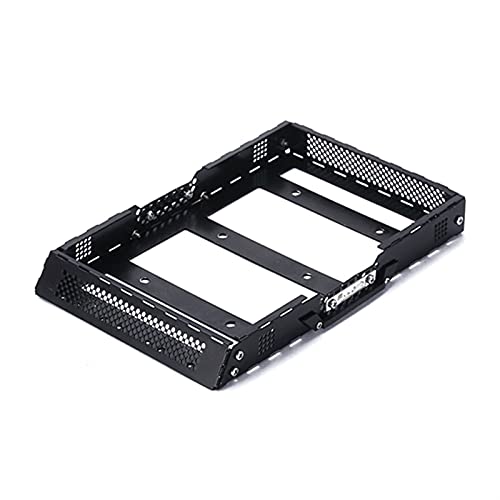 Wivplex Metall-Gepäckträger-Dachgepäckträger, for Axial, SCX24 AXI00002, for Jeep, 1/24 RC Crawler Car Dachgepäckträger für Spielzeugautos Wivplex Metall-Gepäckträger-Dachgepäckträger, for Axial, SCX24 AXI00002, for Jeep, 1/24 RC Crawler Car Dachgepäckträger für Spielzeugautos von Wivplex