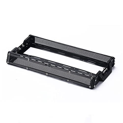 Wivplex Metall-Gepäckträger-Dachgepäckträger, for WPL, D12 1/10 RC-Auto Dachgepäckträger für Spielzeugautos von Wivplex