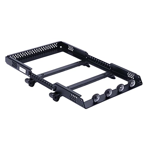 Wivplex Metalldachträger Gepäckträger 1/10 RC Crawler Car, for Axial, SCX10 III Dachgepäckträger für Spielzeugautos Wivplex Metalldachträger Gepäckträger 1/10 RC Crawler Car, for Axial, SCX10 III Dachgepäckträger für Spielzeugautos von Wivplex