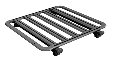 Wivplex Metallgepäckträger-Dachgepäckträger 1/10 RC Crawler Car, for Traxxas, TRX4 TRX6 G63, for Axial, SCX10 III OP Zubehörteile Dachgepäckträger für Spielzeugautos(Luggage Rack A) von Wivplex