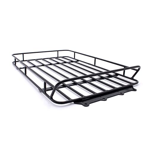 Wivplex Racing Metall Dachgepäckträger 230 * 145 * 30mm RC Crawler Auto, for Axial, SCX10 II 90046, for Traxxas, TRX4 TRX-4 Zubehör Upgrades Teile Dachgepäckträger für Spielzeugautos von Wivplex