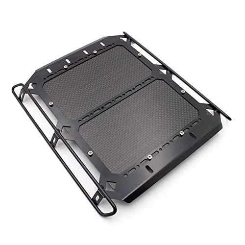 Wivplex Racing Metall-Dachgepäckträger mit Kohlefaserplatte 184 x 168 mm Upgrade-Teile RC Crawler Car, for Traxxas, TRX6 G63 TRX4 G500 Dach Dachgepäckträger für Spielzeugautos Wivplex Racing Metall-Dachgepäckträger mit Kohlefaserplatte 184 x 168 mm Upgrade-Teile RC Crawler Car, for Traxxas, TRX6 G63 TRX4 G500 Dach Dachgepäckträger für Spielzeugautos von Wivplex