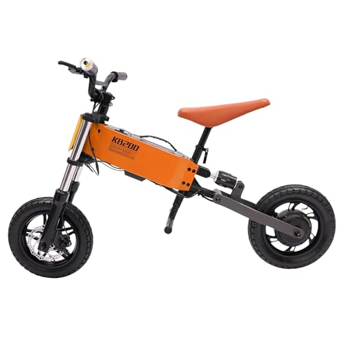 Elektromotorrad Kinder Motorrad Elektroroller Kinderroller Elektro Roller Motors Balance Bike Herausnehmbare Akku APP-Steuerung für Kinder ab 8 Jahren (Orange) von Wiyuer
