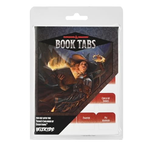 D&D Book Tabs: Tasha's Cauldron of Everything D&D Book Tabs: Tasha's Cauldron of Everything von WizKids