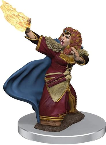 D&D Icons of The Realms Premium Figures: Female Dwarf Wizard (6 Units) von WizKids