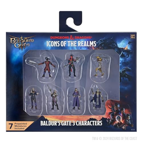D&D Icons of The Realms: Baldur's Gate 3 - Character Boxed Set | Characters from BG3 von WizKids
