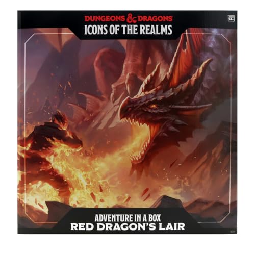 D&D Icons of the Realms: Adventure in a Box - Red Dragon's Lair von WizKids